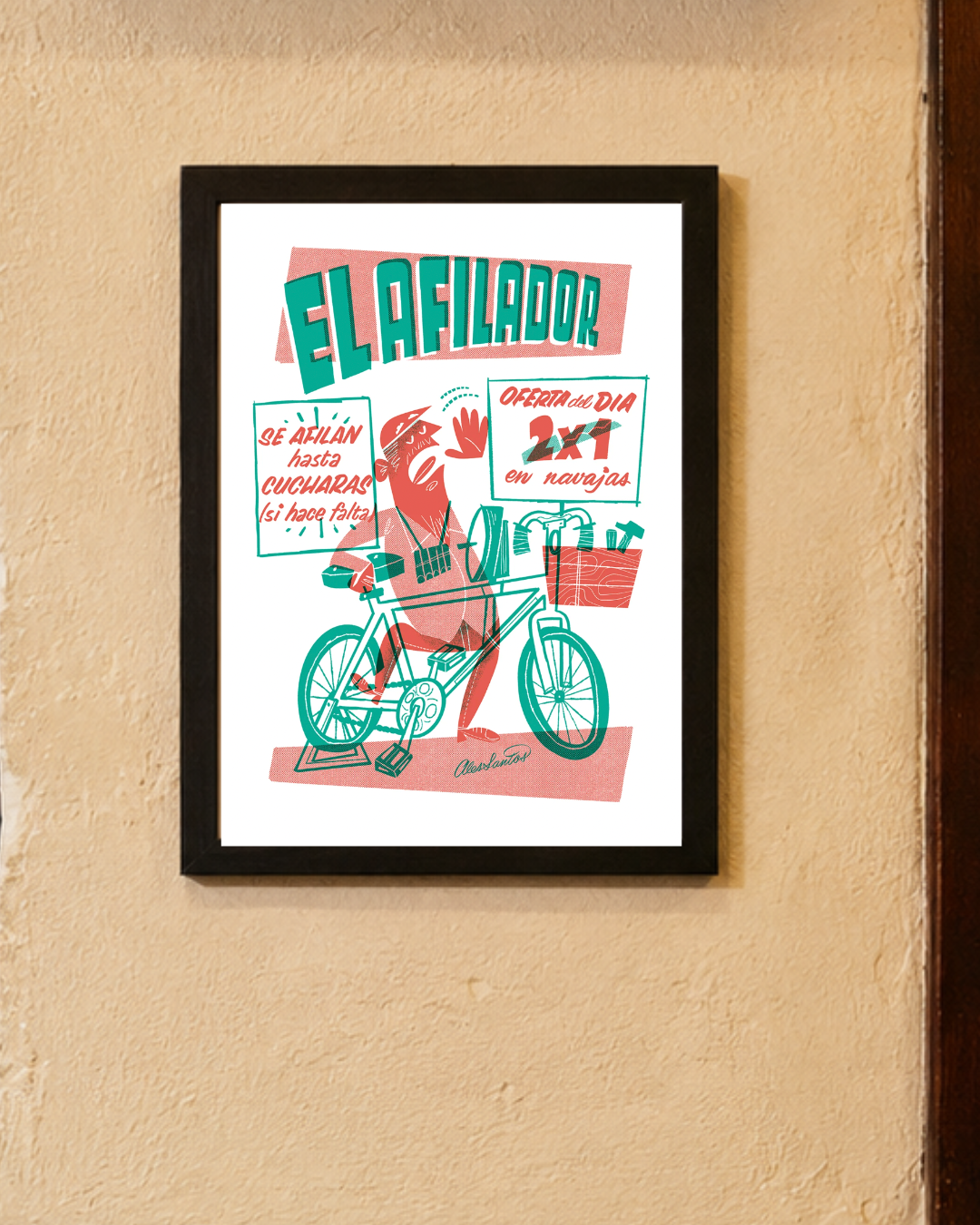 Lámina El afilador