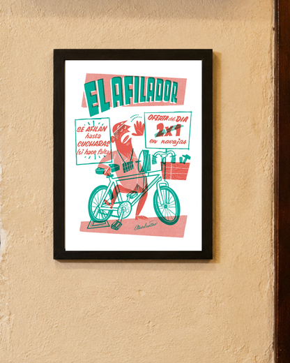 Lámina El afilador