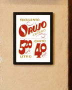 Lámina Suculento orujo casero
