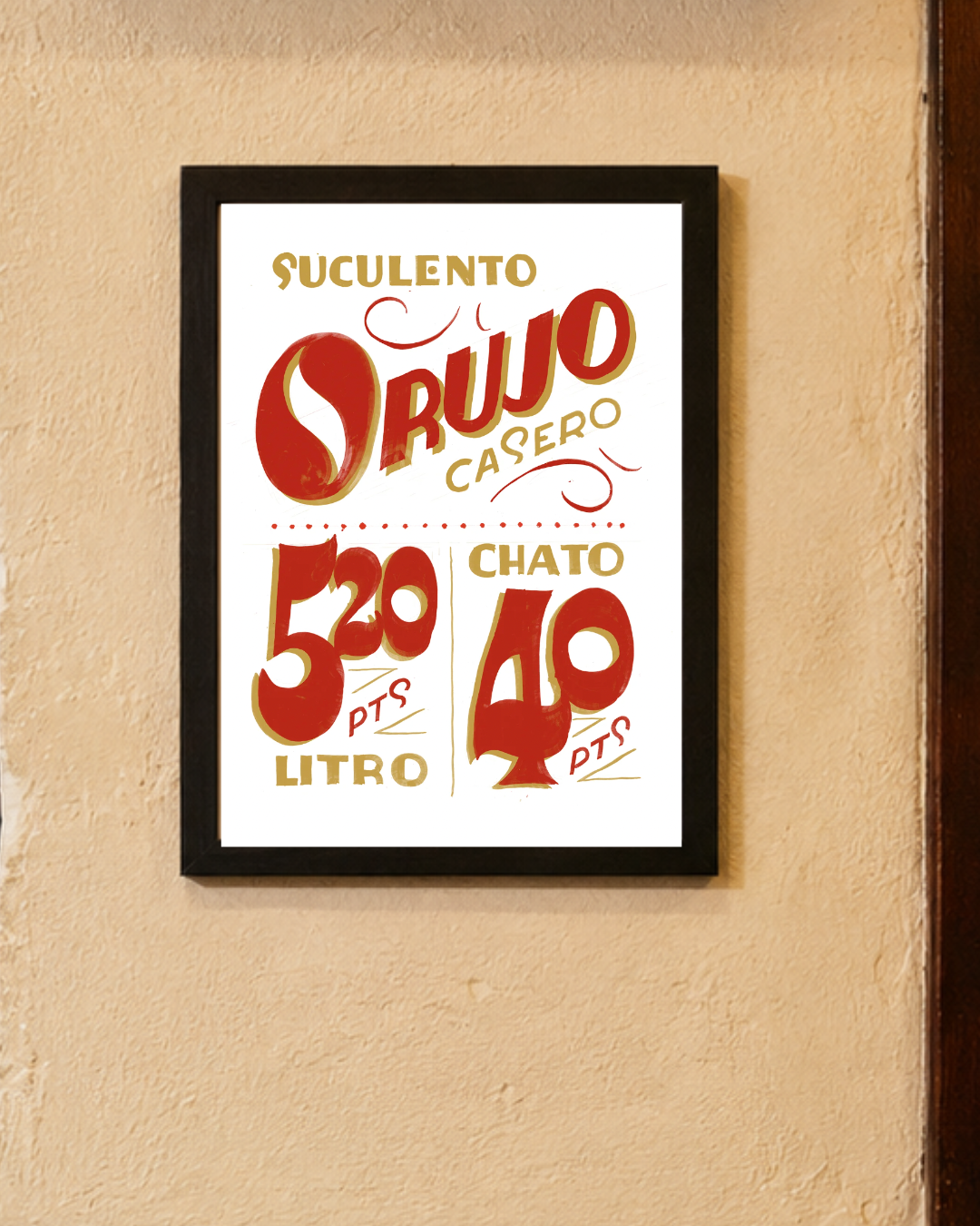 Lámina Suculento orujo casero