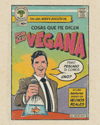 Lámina Cosas que me dicen por ser vegana