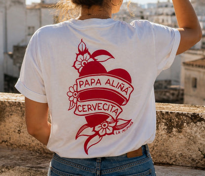 Camiseta de papa aliñá