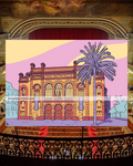 Lámina Teatro Falla Cádiz
