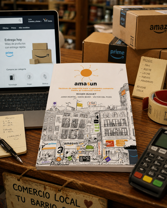 Libro Amasun tácticas de guerrilla para el pequeño comercio
