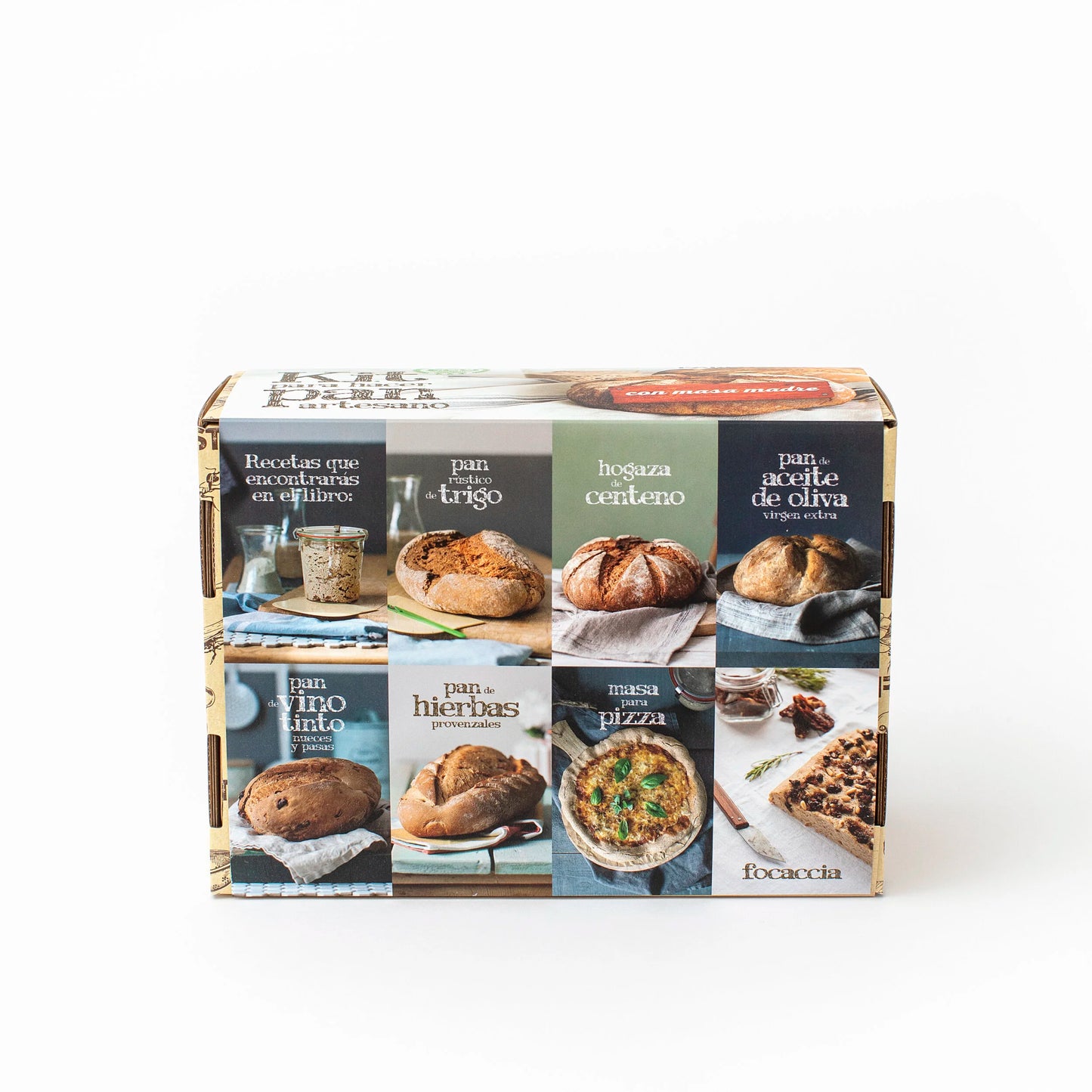 Kit para hacer pan artesano con masa madre