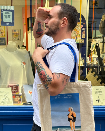 Grandma Totebag - Now's When It's Good Here