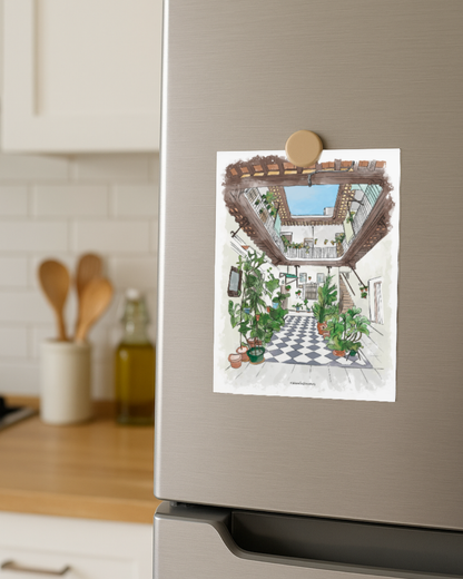 Lámina Patios de Cádiz