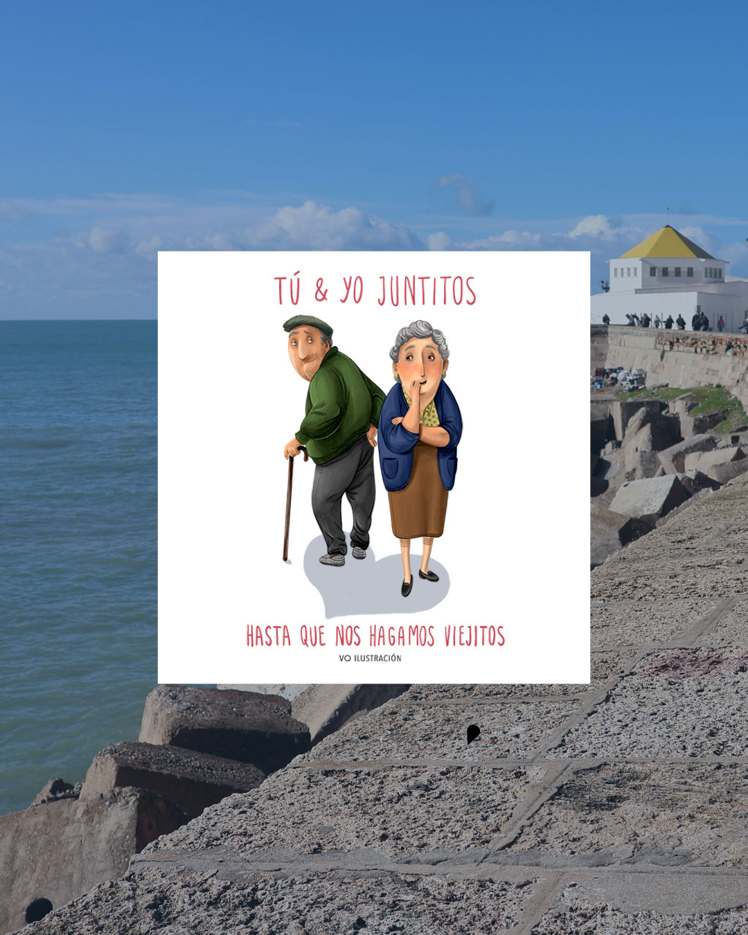 Lámina Viejitos Tú & Yo juntitos