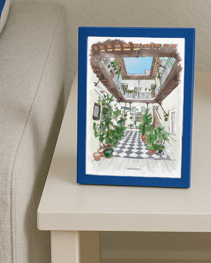 Lámina Patios de Cádiz