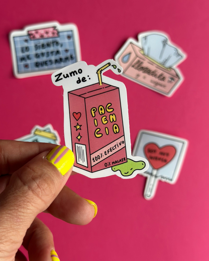 Pack 5 pegatinas - Sorry not sorry