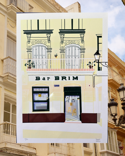 Lámina Bar Brim - Cádiz