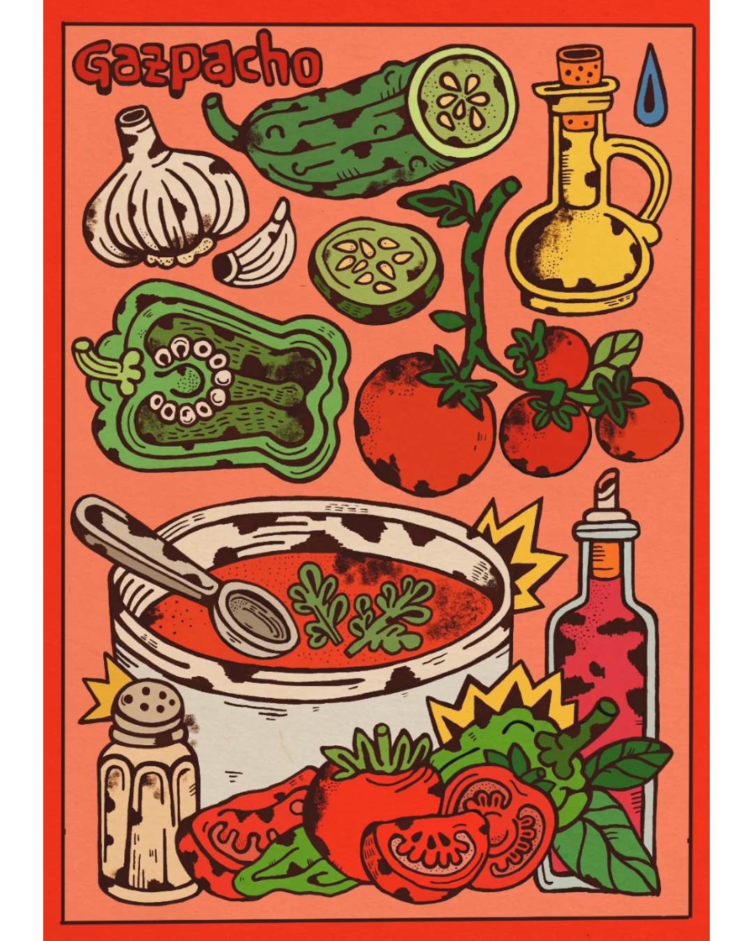 Lámina GAZPACHO