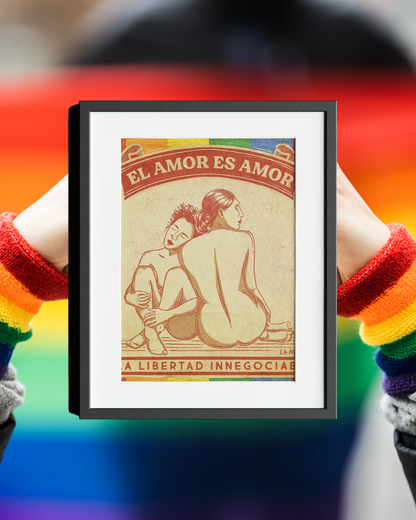 Art Print Love is love