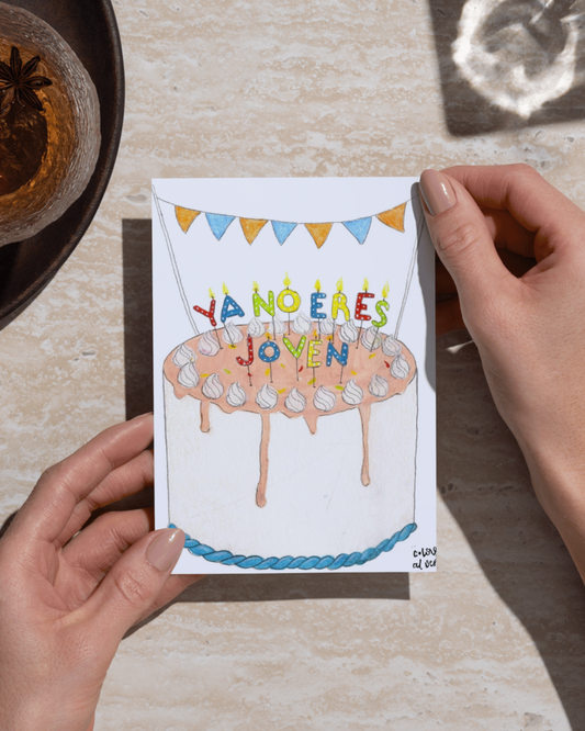 Postal Ya no eres joven