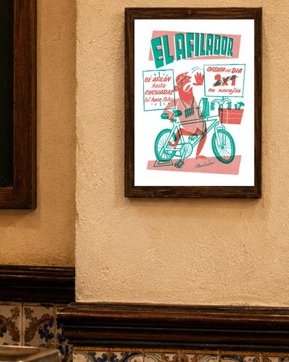 Lámina El afilador
