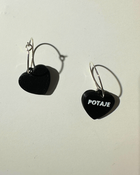 Pendiente Potaje Corazón