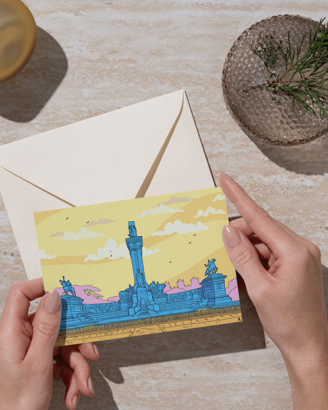 Lámina Plaza de la Constitución (Cádiz)