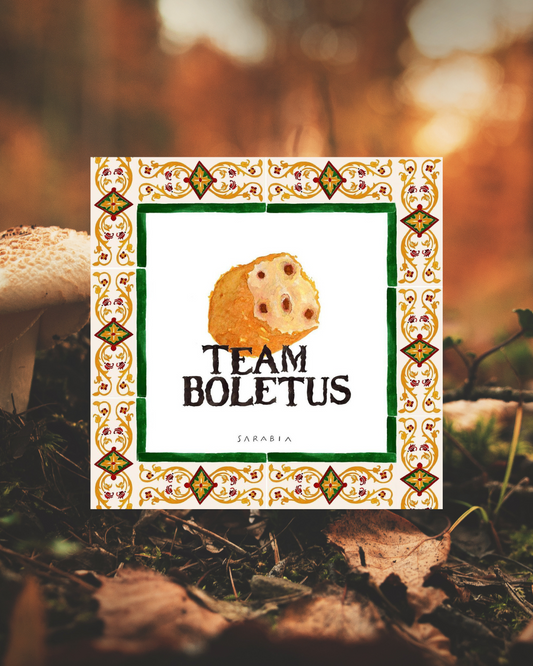 Lámina cuadrada Team Boletus