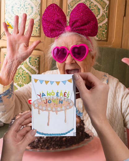 Postal Ya no eres joven