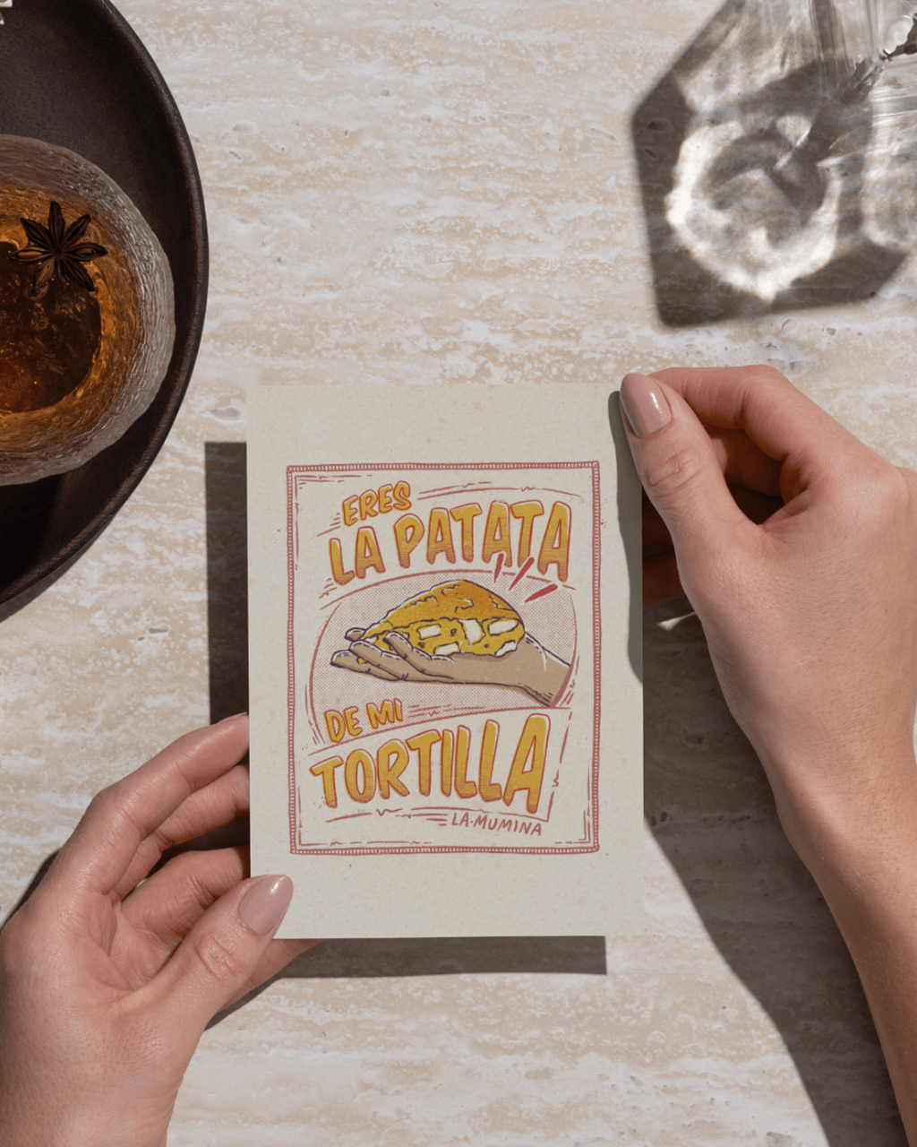 Lámina Eres la patata de mi tortilla