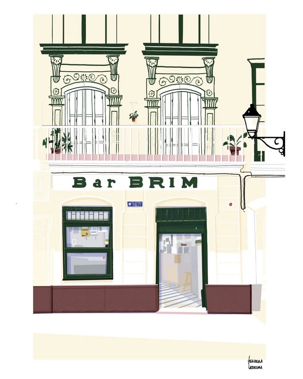 Lámina Bar Brim - Cádiz