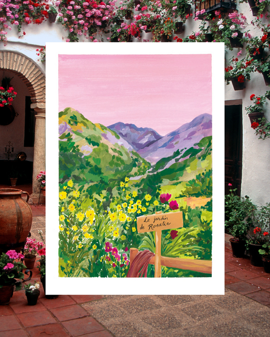Lámina El Jardín de Rosalie