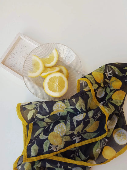 Pañuelo mediano Limones