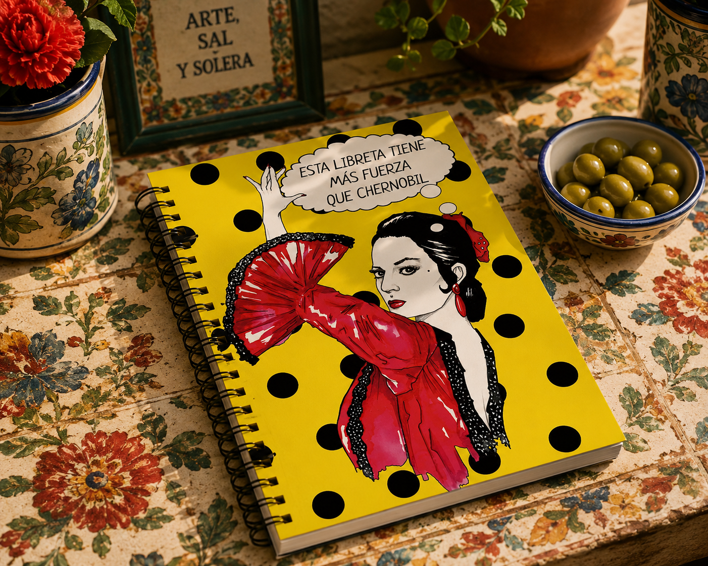 Libreta Lola Flores - Más fuerza que Chernobil