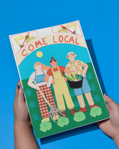 Lámina Come Local