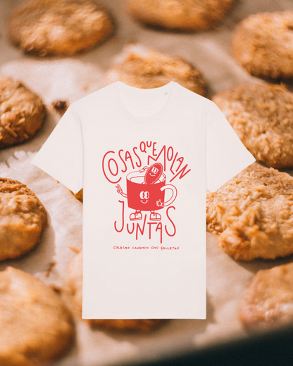 Camiseta Colacao y galletas - Cosas que molan juntas