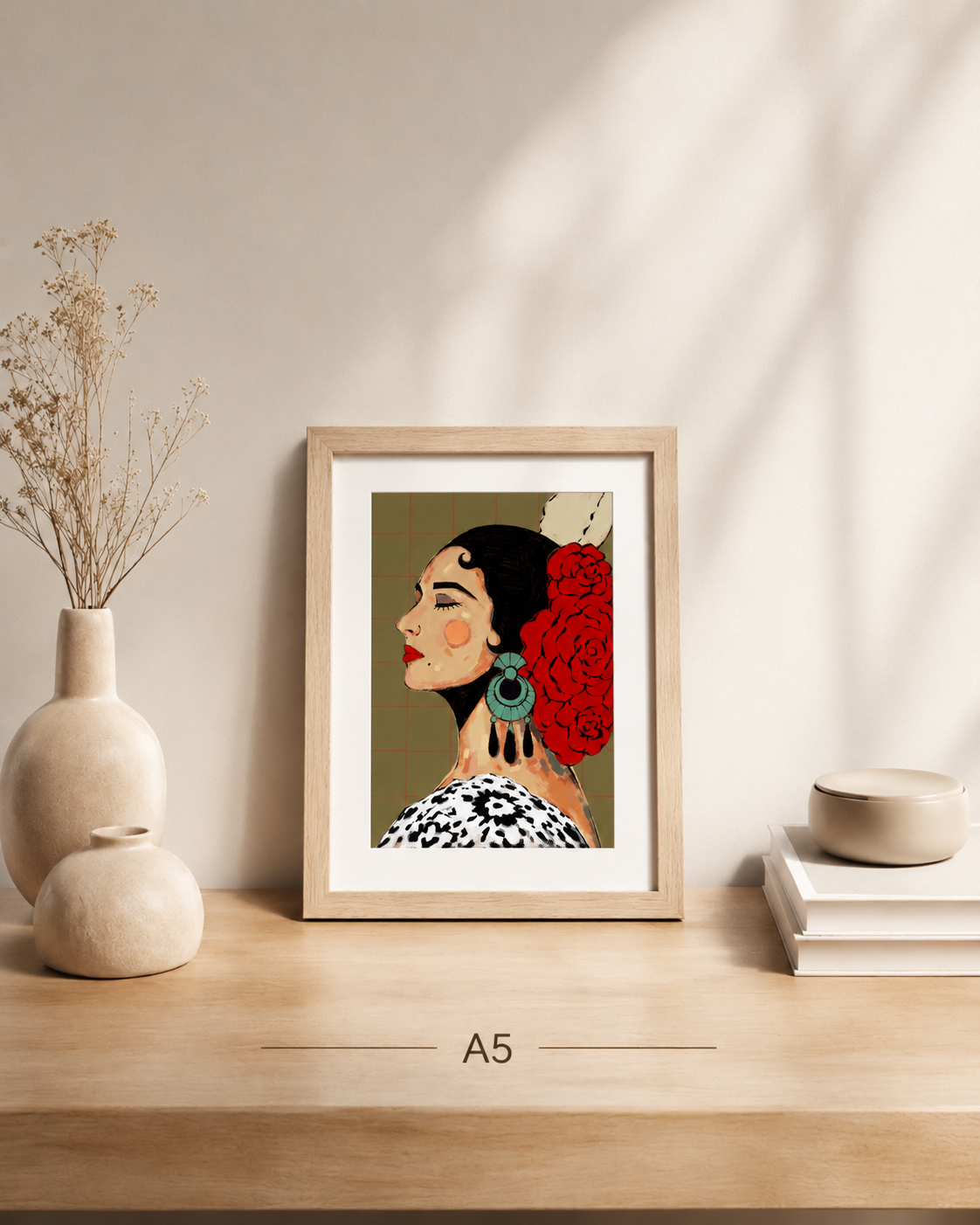 Lámina Lola Flores by Alejandra Picart