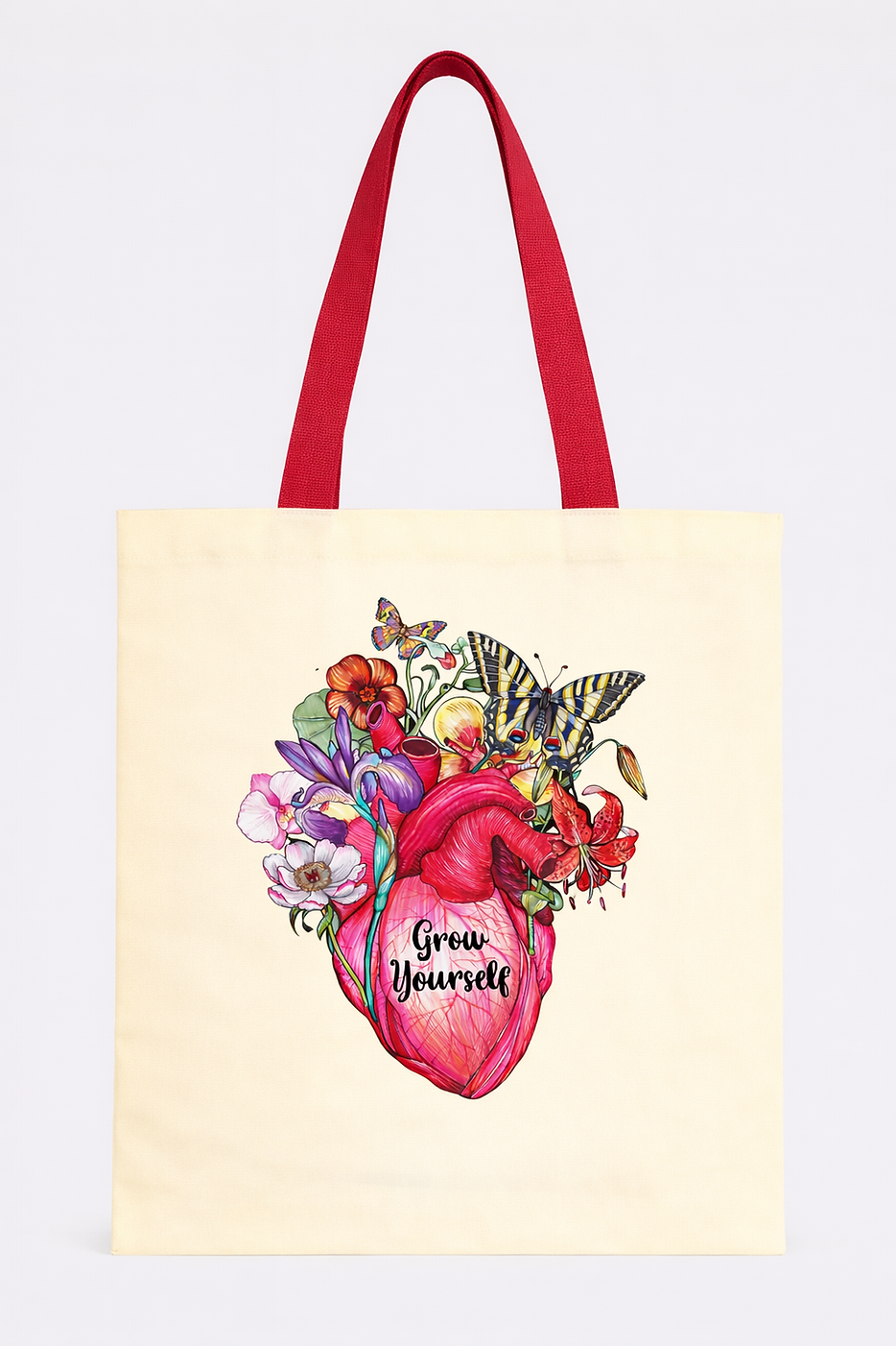 Totebag corazón grow yourself