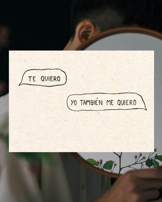 Lámina Te quiero - Yo también me quiero