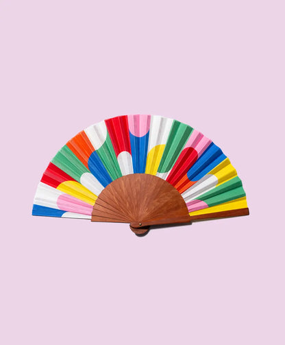 Abanico Formas de colores - Playground