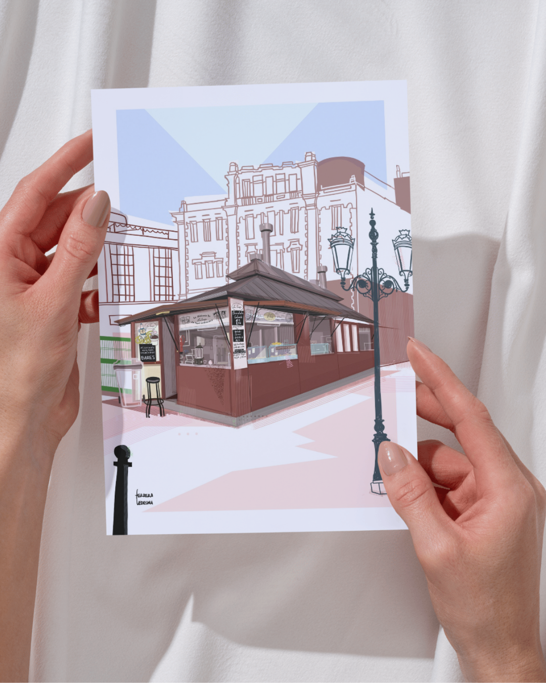 Lámina Churrería la Guapa - Cádiz