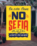 Lámina En esta casa no se fía