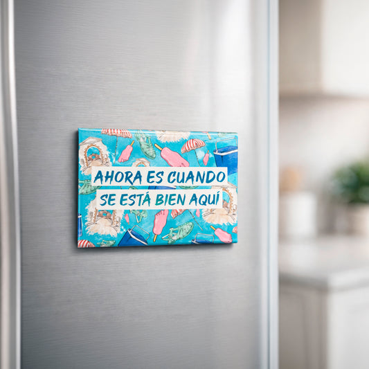 Imán Ahora es cuando se está bien aquí