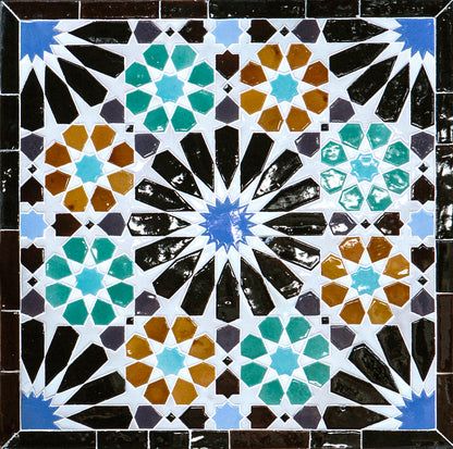 Pendientes azulejos Alhambra de Granada