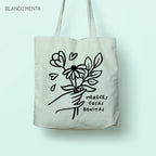 Totebag Mereces cosas bonitas 140g - Varios colores