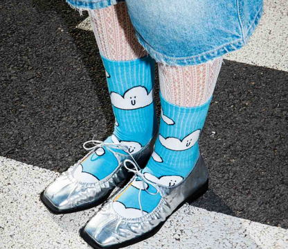 Calcetines de nubes