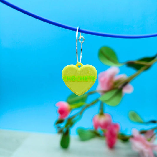 Pendiente Chochete Corazón
