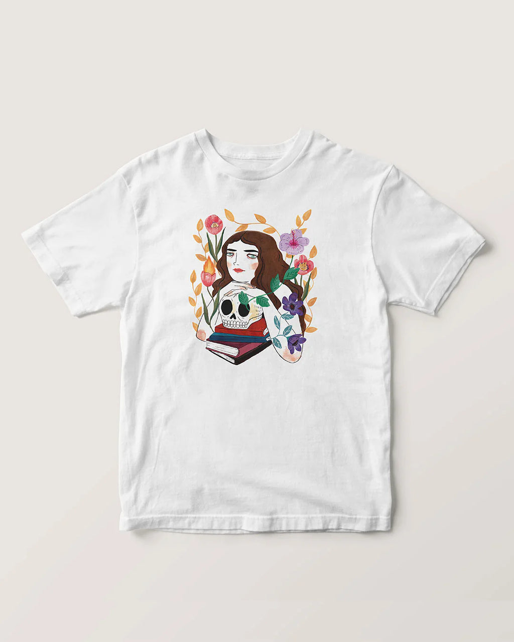 Camiseta Escritora (calavera) x María Hesse