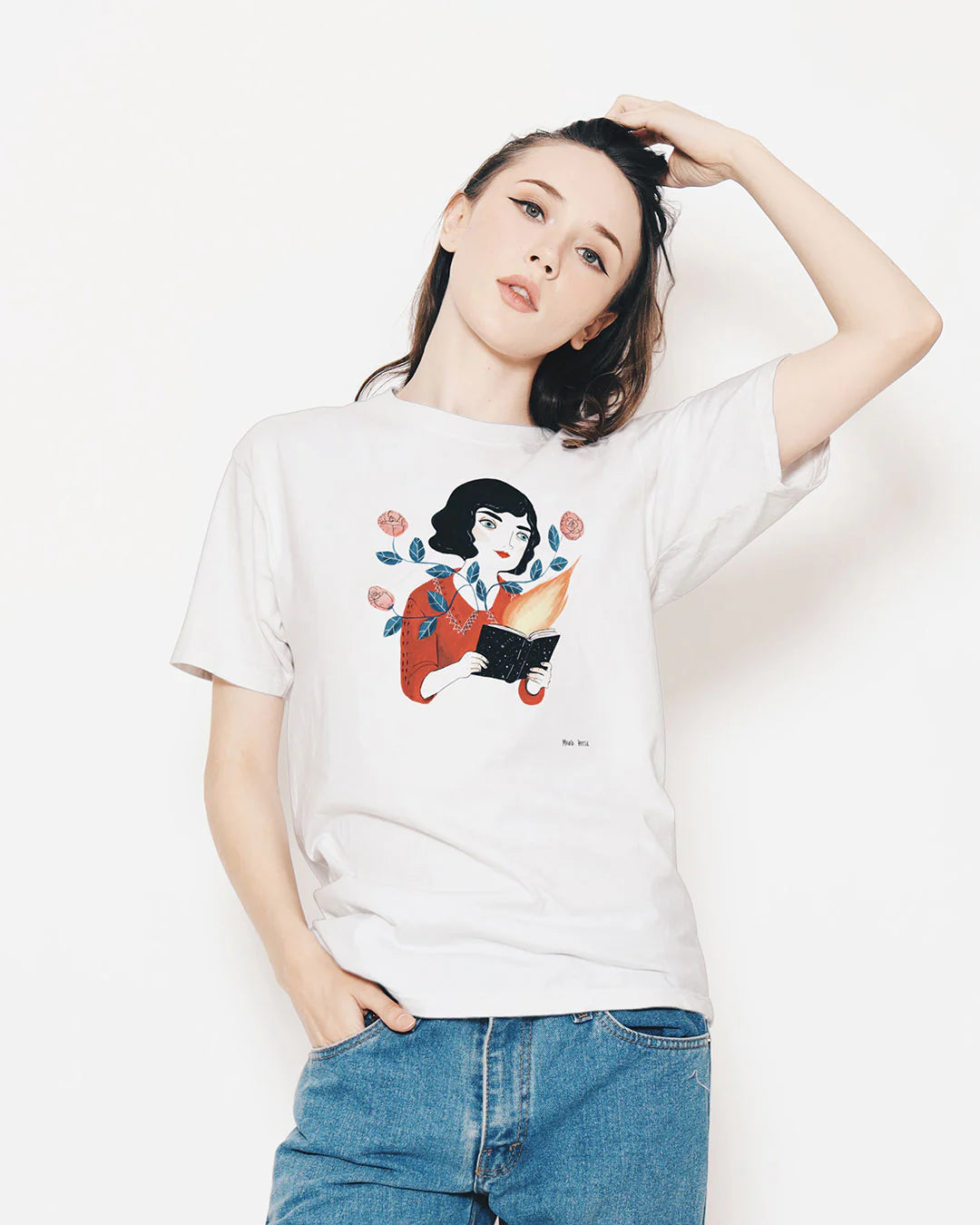 Camiseta "Lectora" X MARÍA HESSE