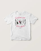 Camiseta Gatos, libros, vino x María Gómez