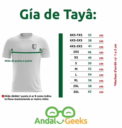 Camiseta Selección Andaluza - Andalugeek