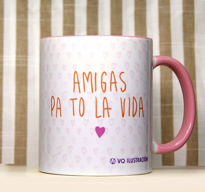 Taza Amigas pa to la vida