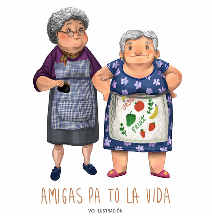 Taza Amigas pa to la vida