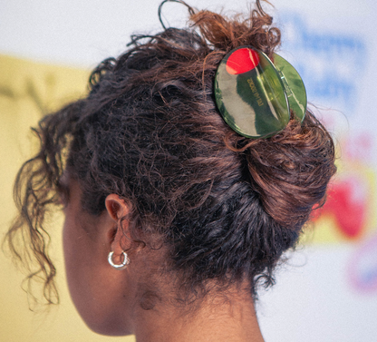 Pinza con forma de aceituna rellena