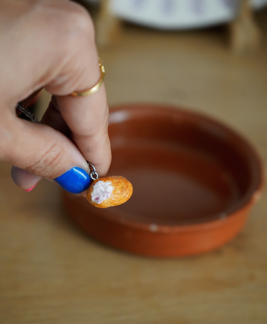 Collar de croqueta de puchero