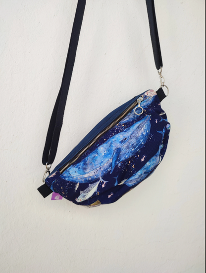 Riñonera fondo marino